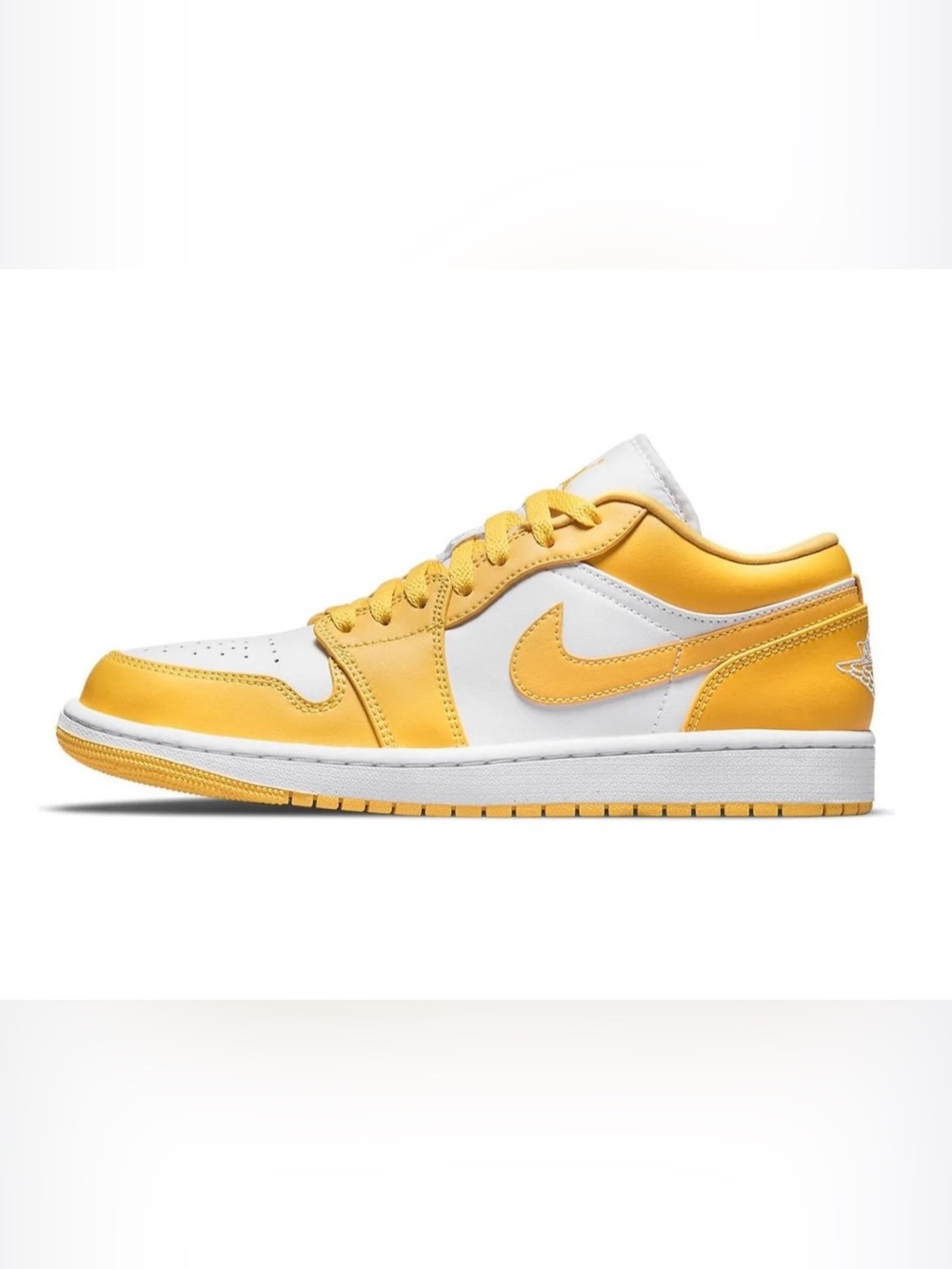 Nike air Jordan 1 low GS retro yellow and white
